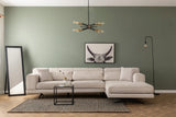 Jivago Ecksofa, Rechte Seite, in Beige, 308x198 cm von Atelier Del Sofa – Bild 1