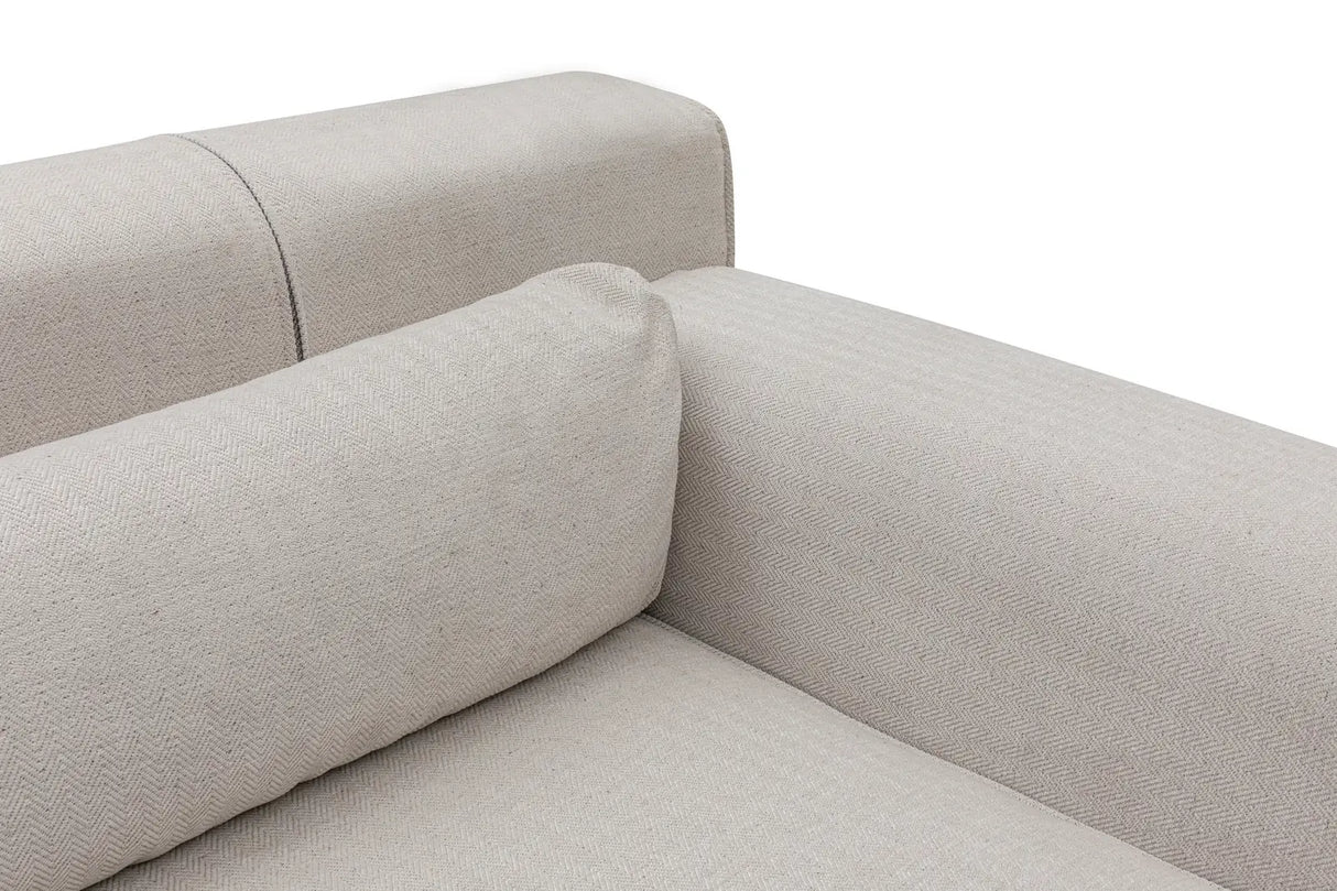Jivago Ecksofa, Rechte Seite, in Beige, 308x198 cm von Atelier Del Sofa – Bild 2