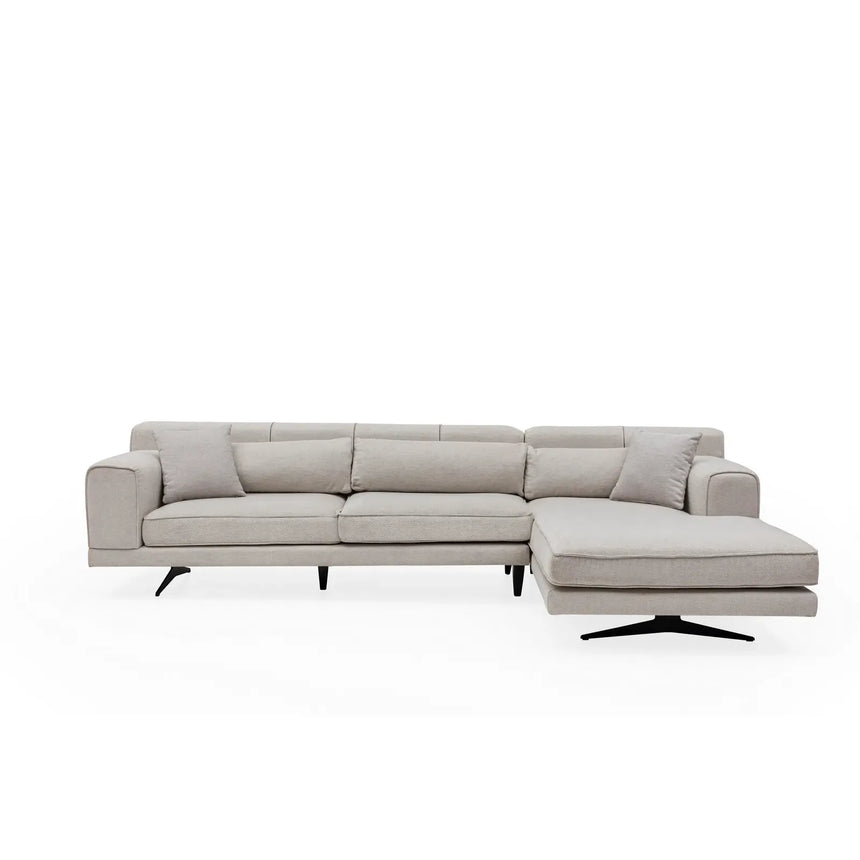Jivago Ecksofa, Rechte Seite, 308x198 cm - ZEN ZONE Furniture