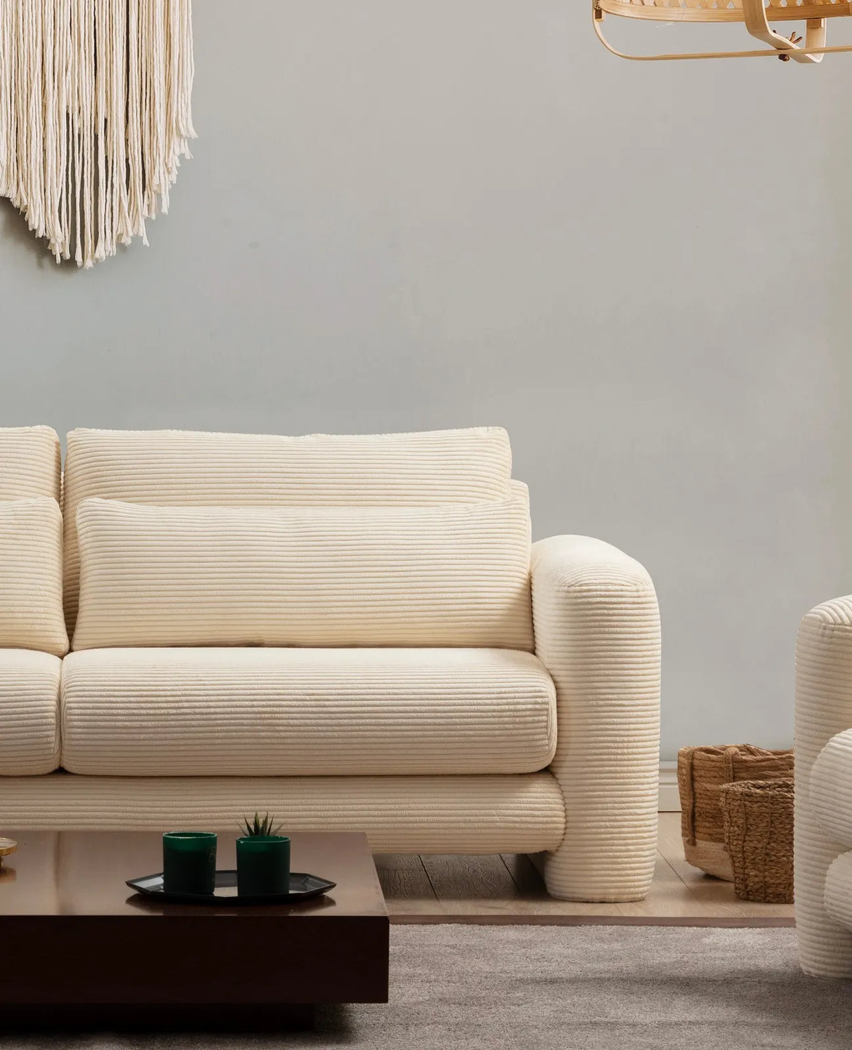 Lily 2-Sitzer Sofa in Beige, 180x97 cm von Atelier Del Sofa – Bild 3