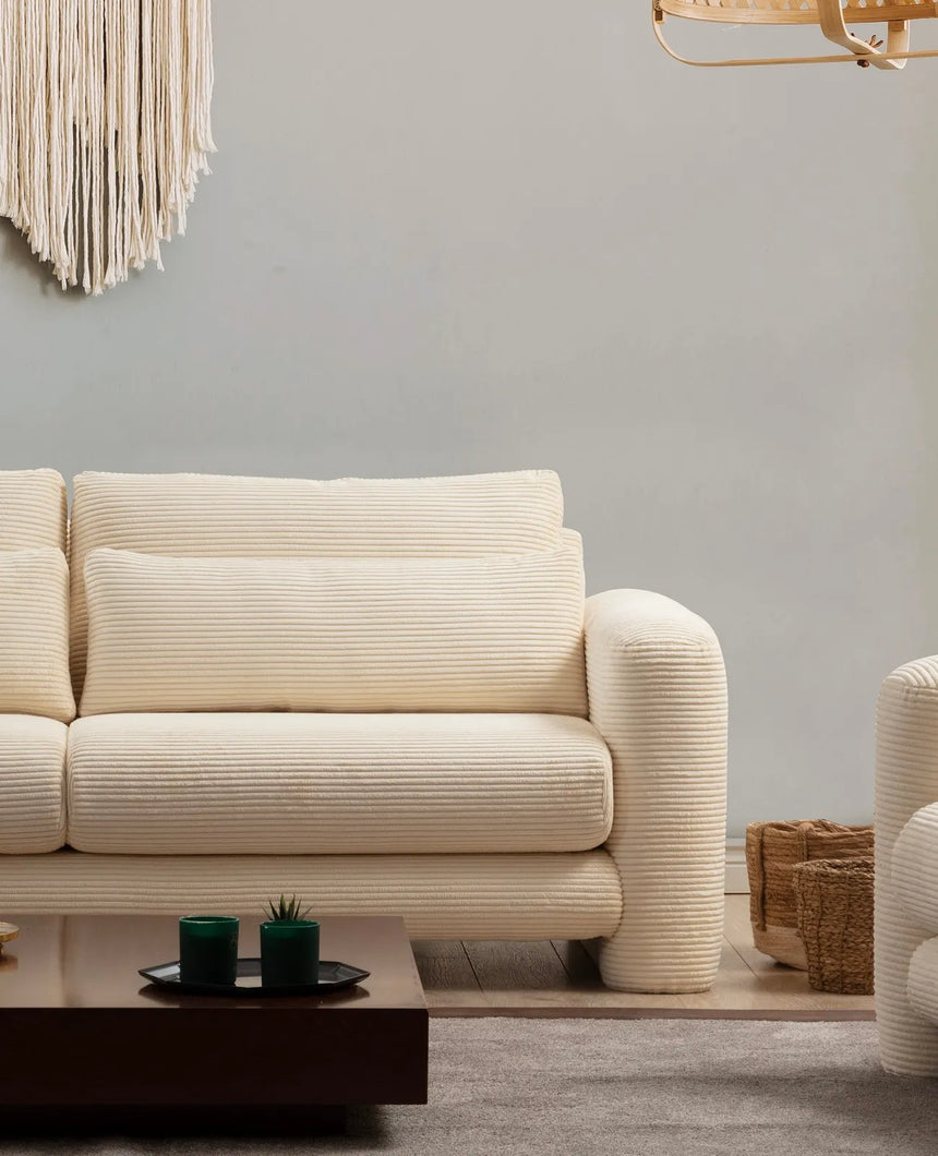 Lily 2-Sitzer Sofa in Beige, 180x97 cm von Atelier Del Sofa – Bild 3