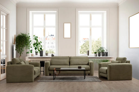 Lily 3-Sitzer Sofa in Grün, 215x97 cm von Atelier Del Sofa – Bild 2