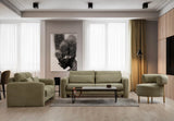 Lily 3-Sitzer Sofa in Grün, 215x97 cm von Atelier Del Sofa – Bild 3