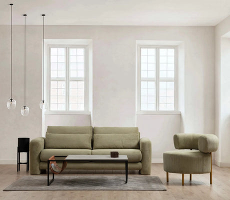 Lily 3-Sitzer Sofa in Grün, 215x97 cm von Atelier Del Sofa – Bild 4