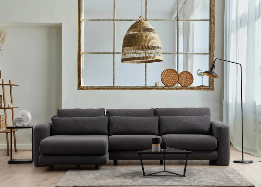 Lily Ecksofa, Linke Seite, in Grau, 290x165 cm von Atelier Del Sofa – Bild 2