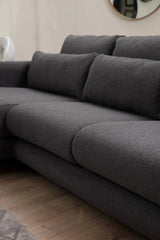 Lily Ecksofa, Linke Seite, in Grau, 290x165 cm von Atelier Del Sofa – Bild 5