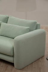 Lily Ecksofa, Linke Seite, in Grün, 290x165 cm von Atelier Del Sofa – Bild 3