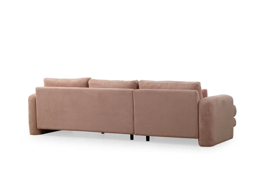 Lily Ecksofa, Linke Seite, in Rosa, 290x165 cm von Atelier Del Sofa – Bild 6