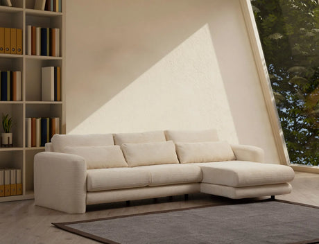 Lily Ecksofa, Rechte Seite, in Beige, 290x165 cm von Atelier Del Sofa – Bild 2