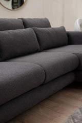 Lily Ecksofa, Rechte Seite, in Grau, 290x165 cm von Atelier Del Sofa – Bild 5