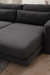 Lily Ecksofa, Rechte Seite, in Grau, 290x165 cm von Atelier Del Sofa – Bild 6