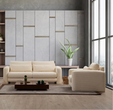 Lily Sessel in Beige, 98x97 cm von Atelier Del Sofa – Bild 2