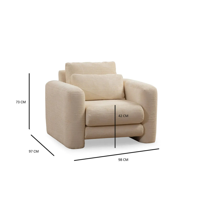 Lily Sessel, 98x97 cm - ZEN ZONE Furniture