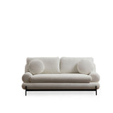 Livorno 2-Sitzer Sofa in Weiß, 188x85 cm von Atelier Del Sofa – Bild 7
