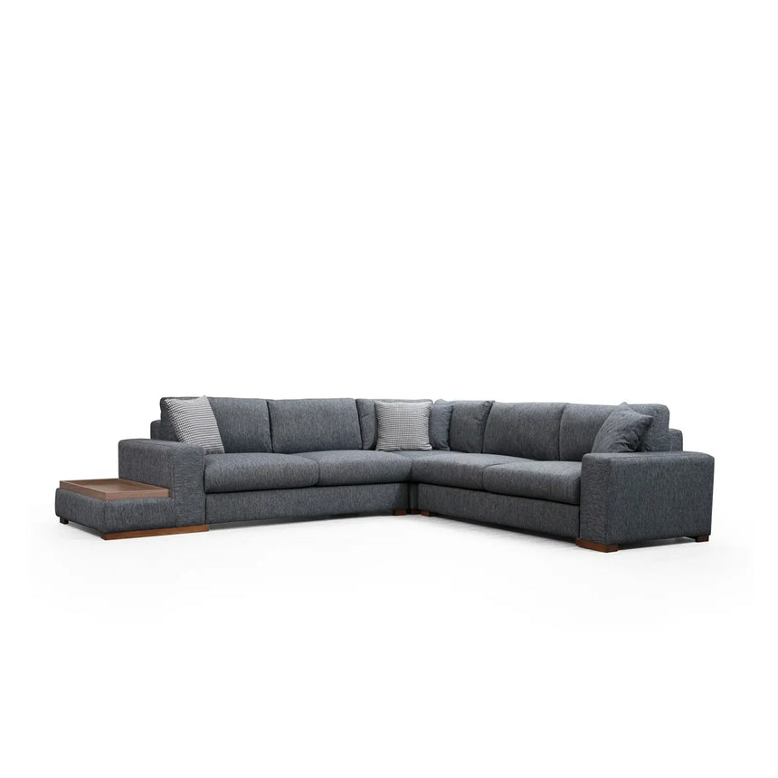 Loop Ecksofa in Anthrazit, 323x282 cm - ZEN ZONE Furniture