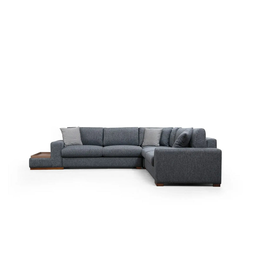 Loop Ecksofa in Anthrazit, 323x282 cm - ZEN ZONE Furniture