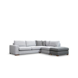 Loop Ecksofa in Grau und Hellgrau, 266x246 cm - ZEN ZONE Furniture