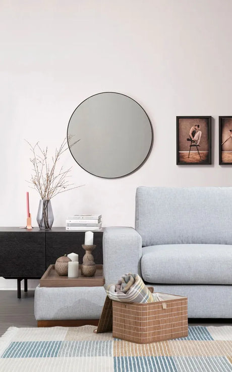 Loop Ecksofa, Kurze Seite Rechts, in Grau und Hellgrau, 308x246 cm von Atelier Del Sofa – Bild 6