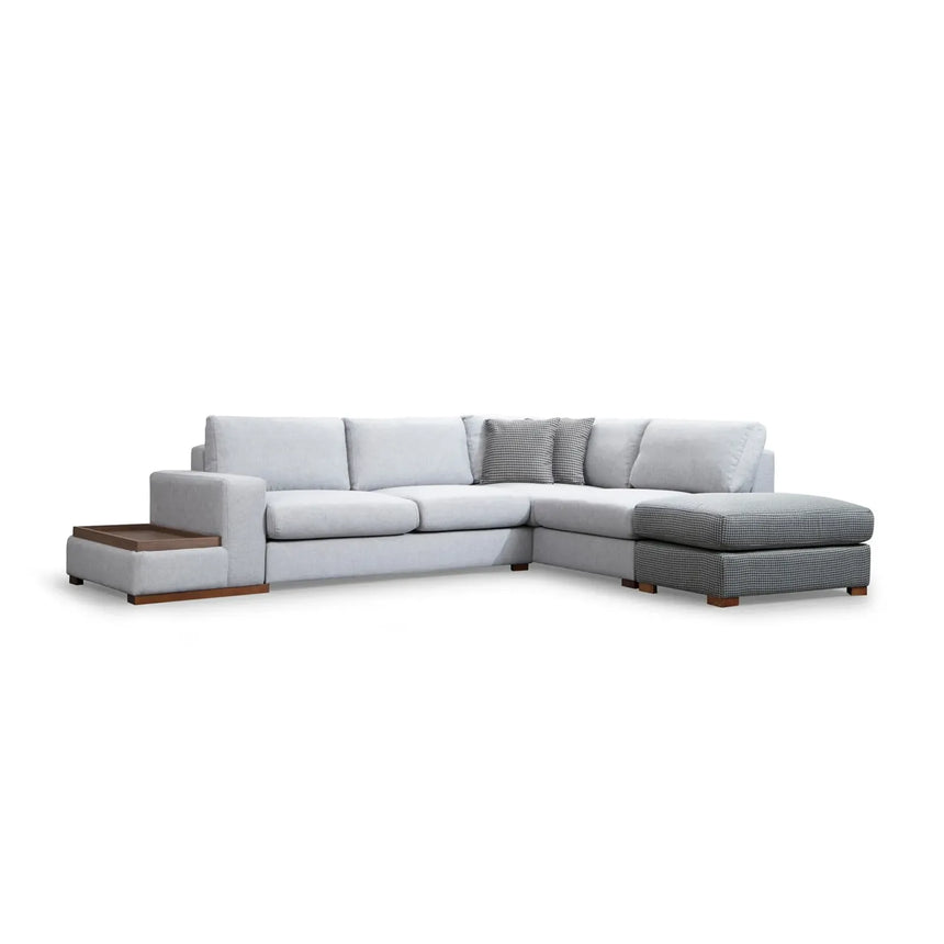 Loop Ecksofa in Grau und Hellgrau, 308x246 cm - ZEN ZONE Furniture