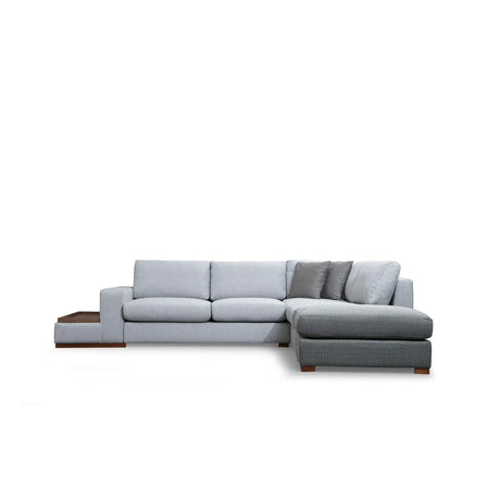Loop Ecksofa in Grau und Hellgrau, 308x246 cm - ZEN ZONE Furniture