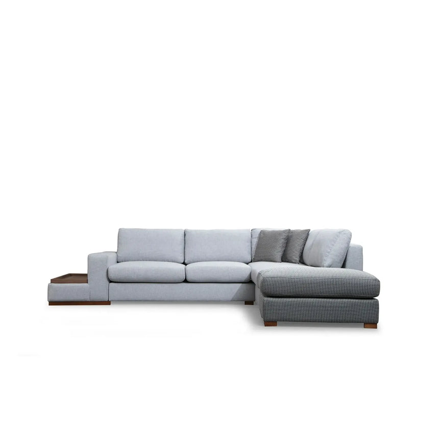 Loop Ecksofa in Grau und Hellgrau, 308x246 cm - ZEN ZONE Furniture