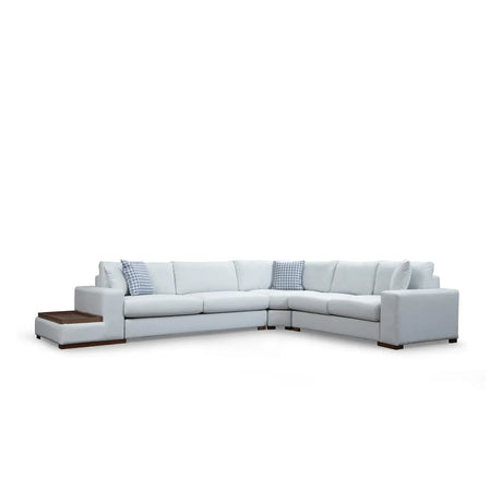Loop Ecksofa in Weiß, 363x282 cm - ZEN ZONE Furniture