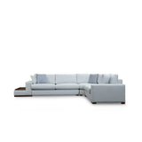 Loop Ecksofa in Weiß, 363x282 cm - ZEN ZONE Furniture