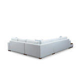 Loop Ecksofa in Weiß, 363x282 cm - ZEN ZONE Furniture