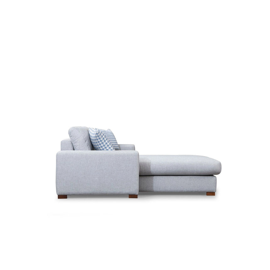 Loop Ecksofa, Linke Seite, in Hellgrau, 290x194 cm von Atelier Del Sofa – Bild 6