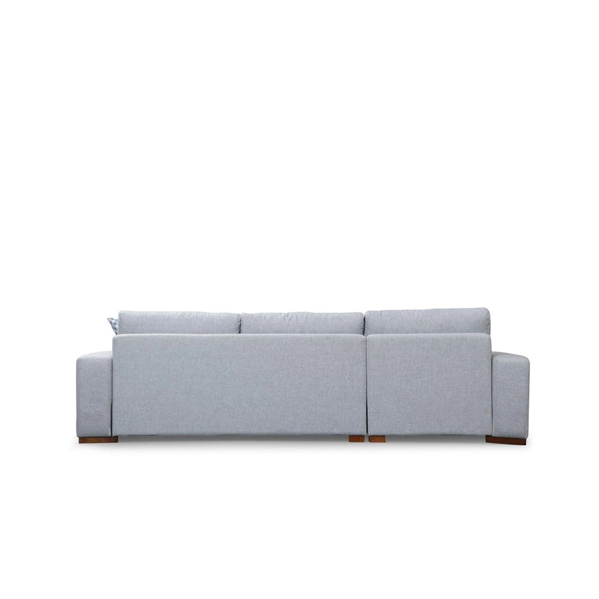 Loop Ecksofa, Linke Seite, in Hellgrau, 290x194 cm von Atelier Del Sofa – Bild 7