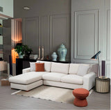 Loop Ecksofa, Linke Seite, in Weiß, 270x194 cm von Atelier Del Sofa – Bild 3