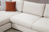 Loop Ecksofa, Linke Seite, in Weiß, 270x194 cm von Atelier Del Sofa – Bild 4