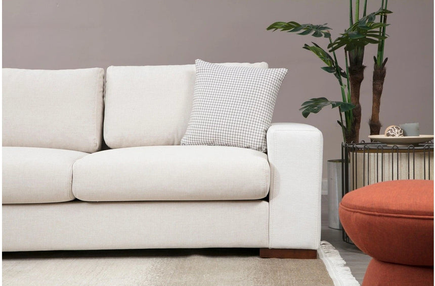 Loop Ecksofa, Linke Seite, in Weiß, 270x194 cm von Atelier Del Sofa – Bild 5