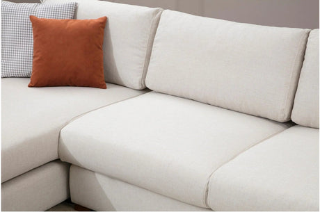 Loop Ecksofa, Linke Seite, in Weiß, 270x194 cm von Atelier Del Sofa – Bild 6