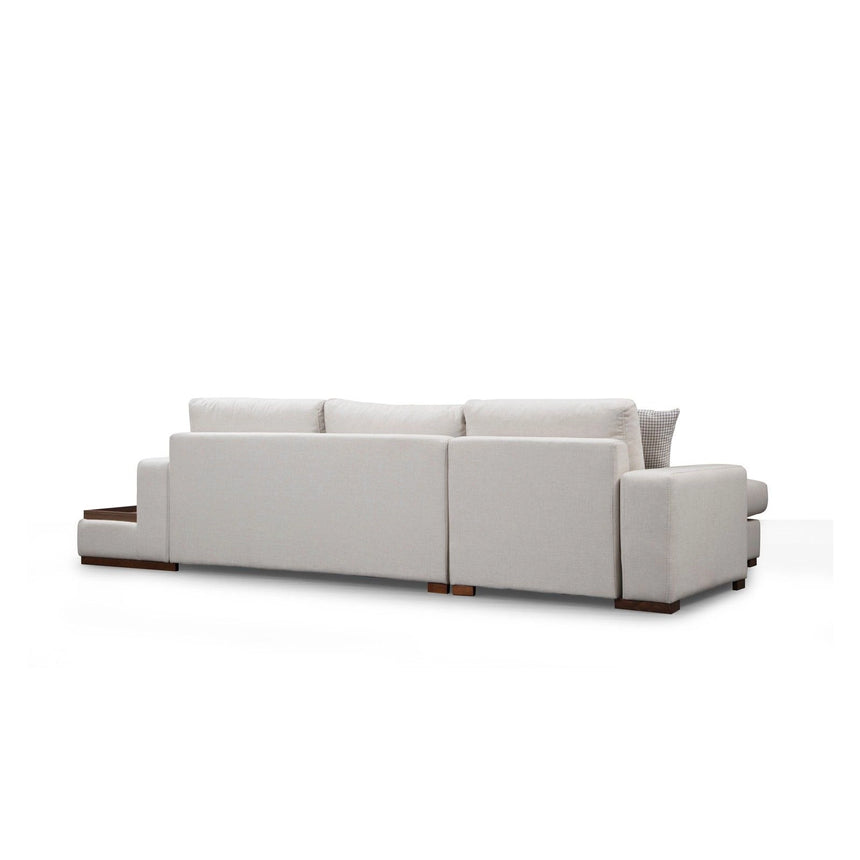 Loop Ecksofa, Linke Seite, in Weiß, 312x194 cm von Atelier Del Sofa – Bild 10