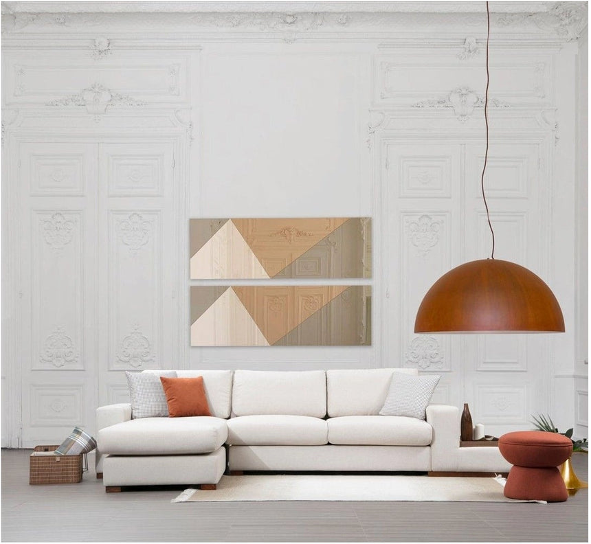 Loop Ecksofa, Linke Seite, in Weiß, 312x194 cm von Atelier Del Sofa – Bild 2