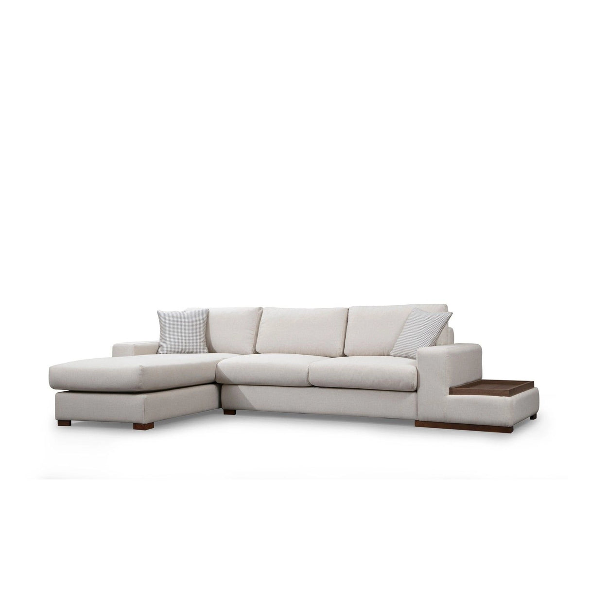 Loop Ecksofa, Linke Seite, in Weiß, 312x194 cm von Atelier Del Sofa – Bild 6