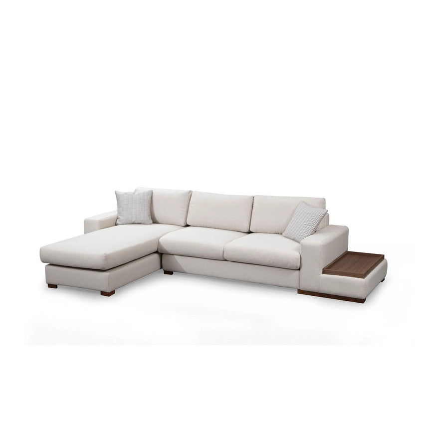 Loop Ecksofa, Linke Seite, in Weiß, 312x194 cm von Atelier Del Sofa – Bild 7