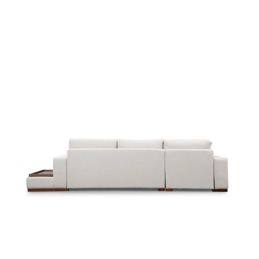 Loop Ecksofa, Linke Seite, in Weiß, 312x194 cm von Atelier Del Sofa – Bild 9