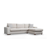 Loop Ecksofa, Rechte Seite, in Weiß, 270x194 cm von Atelier Del Sofa – Bild 10