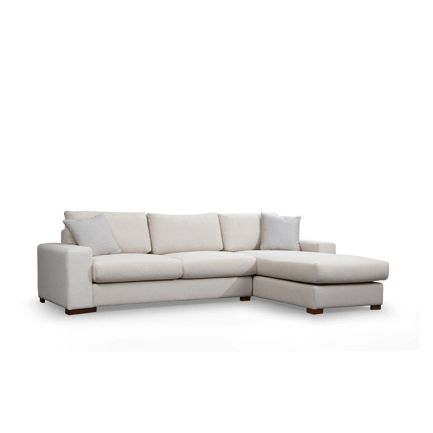 Loop Ecksofa, Rechte Seite, in Weiß, 270x194 cm von Atelier Del Sofa – Bild 10