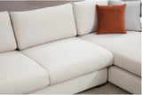 Loop Ecksofa, Rechte Seite, in Weiß, 270x194 cm von Atelier Del Sofa – Bild 5