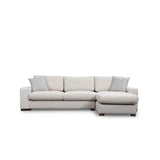 Loop Ecksofa, Rechte Seite, in Weiß, 270x194 cm von Atelier Del Sofa – Bild 9
