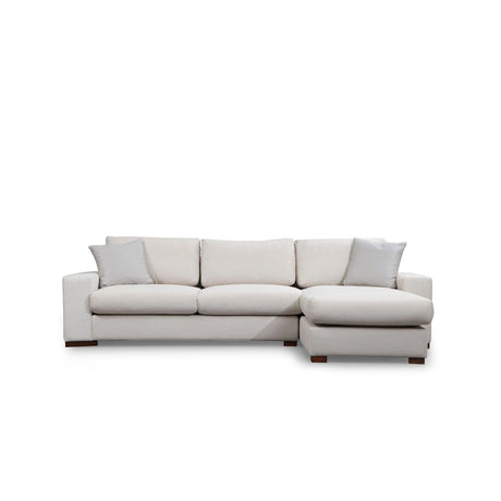 Loop Ecksofa, Rechte Seite, in Weiß, 270x194 cm von Atelier Del Sofa – Bild 9
