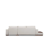 Loop Ecksofa, Rechte Seite, in Weiß, 312x194 cm von Atelier Del Sofa – Bild 10