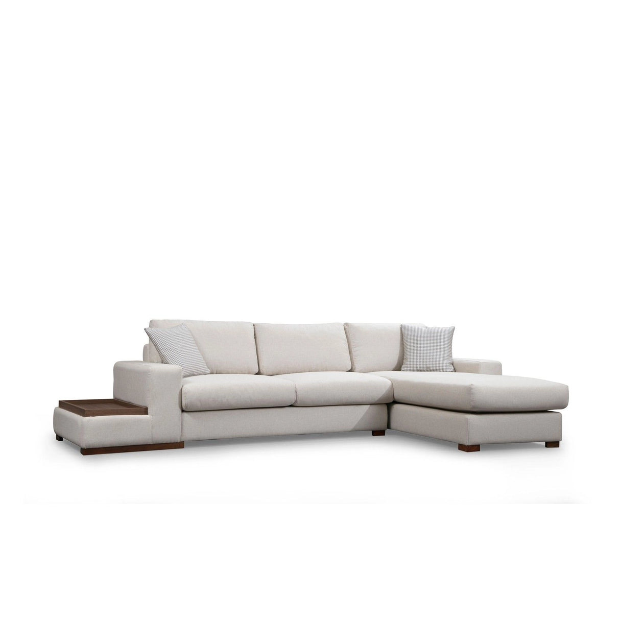 Loop Ecksofa, Rechte Seite, in Weiß, 312x194 cm von Atelier Del Sofa – Bild 7