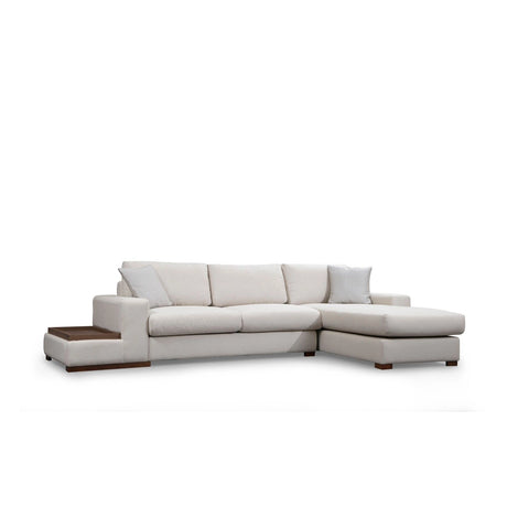 Loop Ecksofa, Rechte Seite, in Weiß, 312x194 cm von Atelier Del Sofa – Bild 7