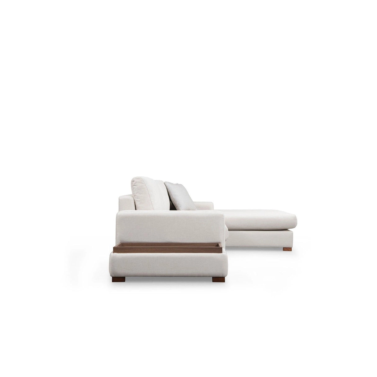Loop Ecksofa, Rechte Seite, in Weiß, 312x194 cm von Atelier Del Sofa – Bild 9