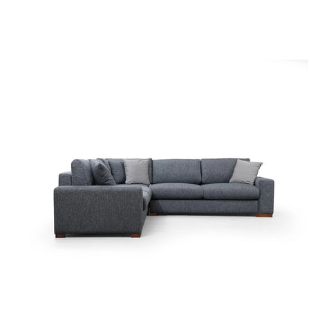 Loop Ecksofa, Symmetrisch, in Anthrazit, 282x282 cm von Atelier Del Sofa – Bild 2