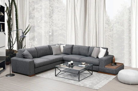 Loop Ecksofa in Anthrazit, 323x282 cm von Atelier Del Sofa – Bild 1